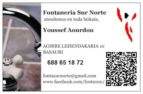 Fontanería sur norte - Arrankudiaga
