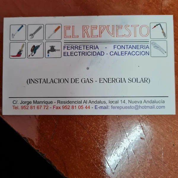 Instalaciones y Mantenimientos Paraiso - Tienda de artículos de fontanería en Cádiz