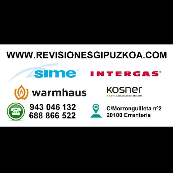Revisiones Gipuzkoa - Instalador de gas en Errenteria