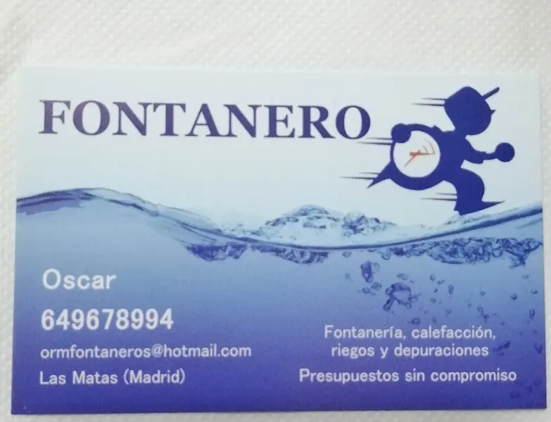 Fontanero Las Matas Oscar Gómez - Fontanero en Torrelodones - foto 2