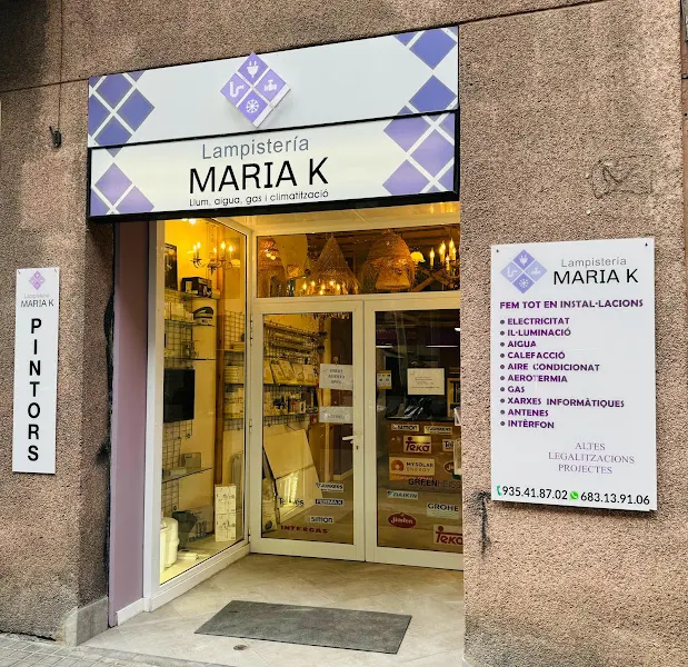 Lampistería María K, Lampista