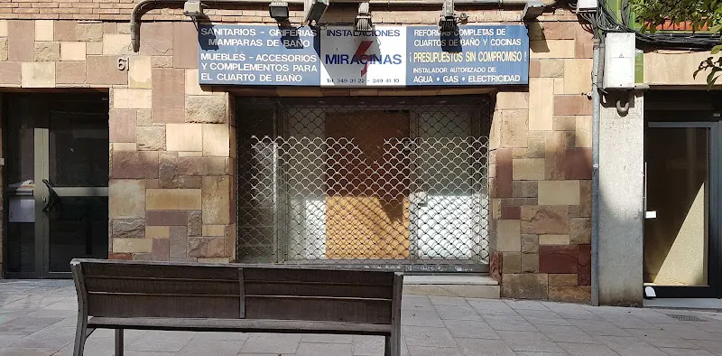 Lampistería MIRACINAS SCP ( instalaciones de agua, gas y electricidad industriales y domésticas)