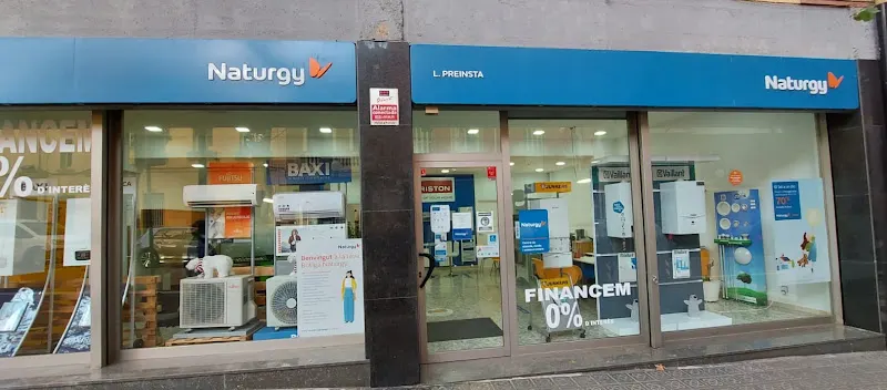 L.Preinsta S.L. Tienda de Climatización Barcelona. Calderas, Calentadores, Aire Acondicionado, Placas Solares, Aerotermia.