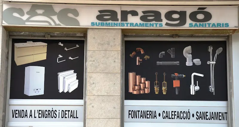 Aragó Sanitaris - Suministros de Fontanería, Calefacción, Clima y Electrodomésticos