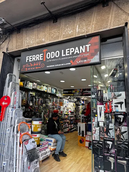 FerreTodo Lepant 🛠️🧰🔩 - Ferretería en Barcelona
